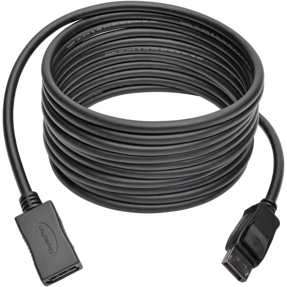 NEW TrippLite Displayport Extension Cable 4K Male/Female 15 ft Model: P579-015!